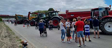 Open dagen Hogering en Ganzenweg-Knardijk 28 augustus 2022 - Trekkers en machines